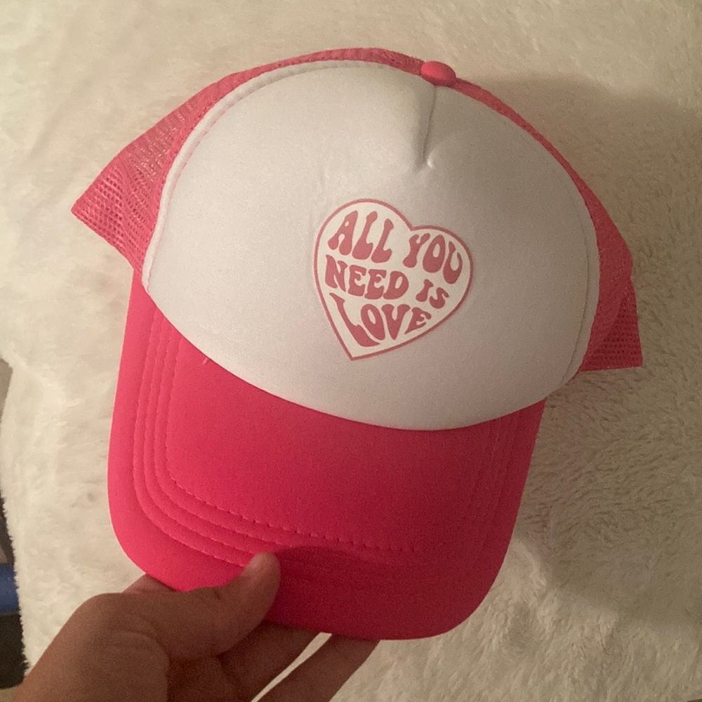 PINK hat